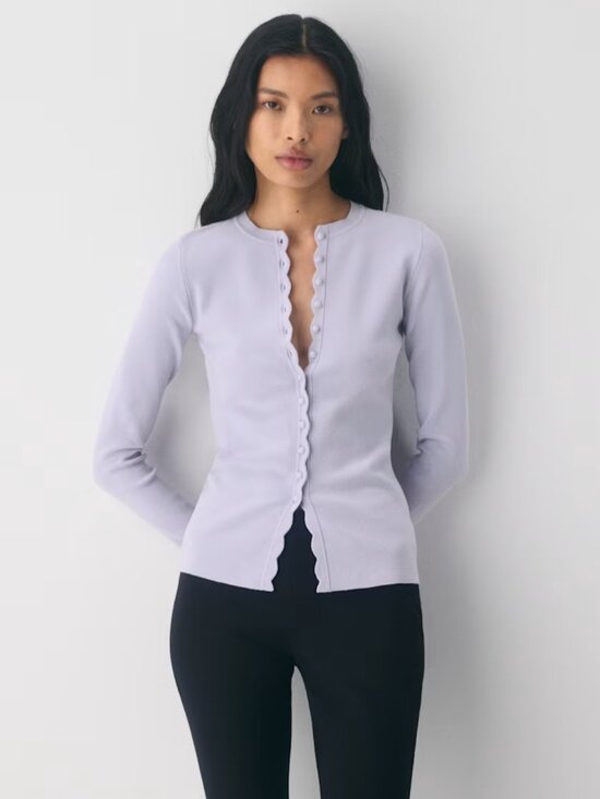 Aritzia Sweaters - NWT Aritiza SHELLY Cardigan Wildflower Lilac